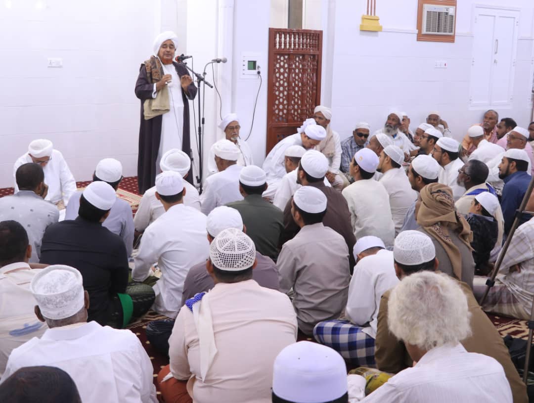 محاضرة في مسجد الحبيب عبد الرحمن بلفقيه بمناسبة افتتاح إعادة عمارته 8 جمادى الآخرة 1444هـ في دمون