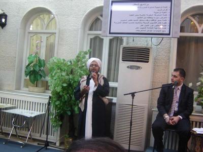 الحبيب عمر يلقي كلمته في حفل تخرج الطالبات