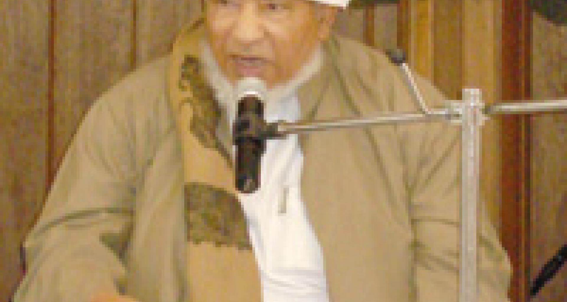 كلمة الحبيب العلامة سالم بن عبد الله الشاطري كلمة الحبيب العلامة سالم بن عبد الله الشاطري