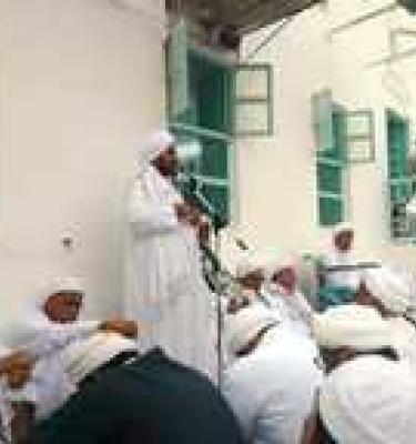 كلمة الحبيب عمر في مجلس ختم صحيح الإمام البخاري في زاوية الحبيب محمد بن هادي السقاف